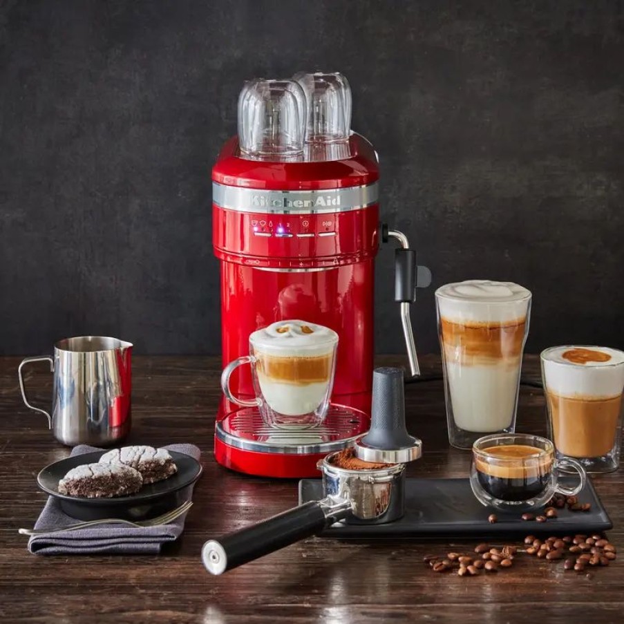 K Chenger Te Hagen Grote | KitchenAid Espressomaschine für bessere Kaffeespezialitäten auf Knopfdruck