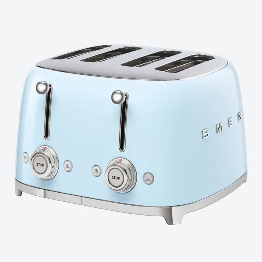 K Chenger Te Hagen Grote | SMEG 4-Schlitz-Toaster verbindet eleganten Retro-Look mit modernster Technik