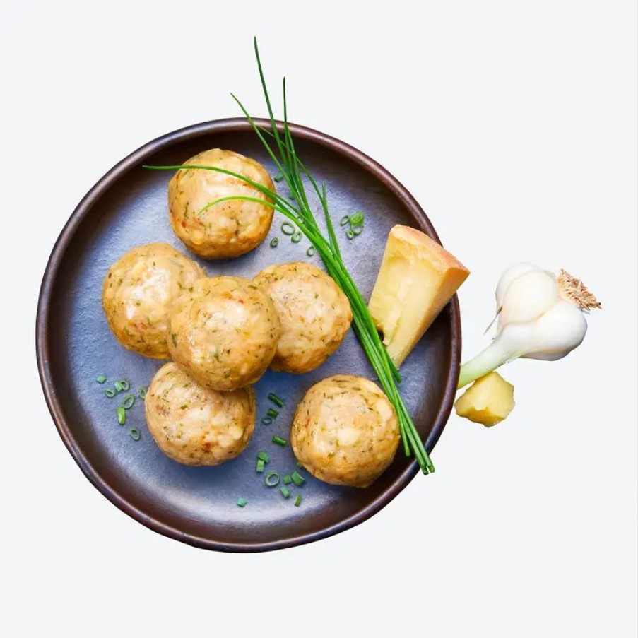 Essen & Trinken Hagen Grote | Bergkas-Semmelknödel - sensationelle Beilage für feine Gerichte, Klöße, Fertigknödel