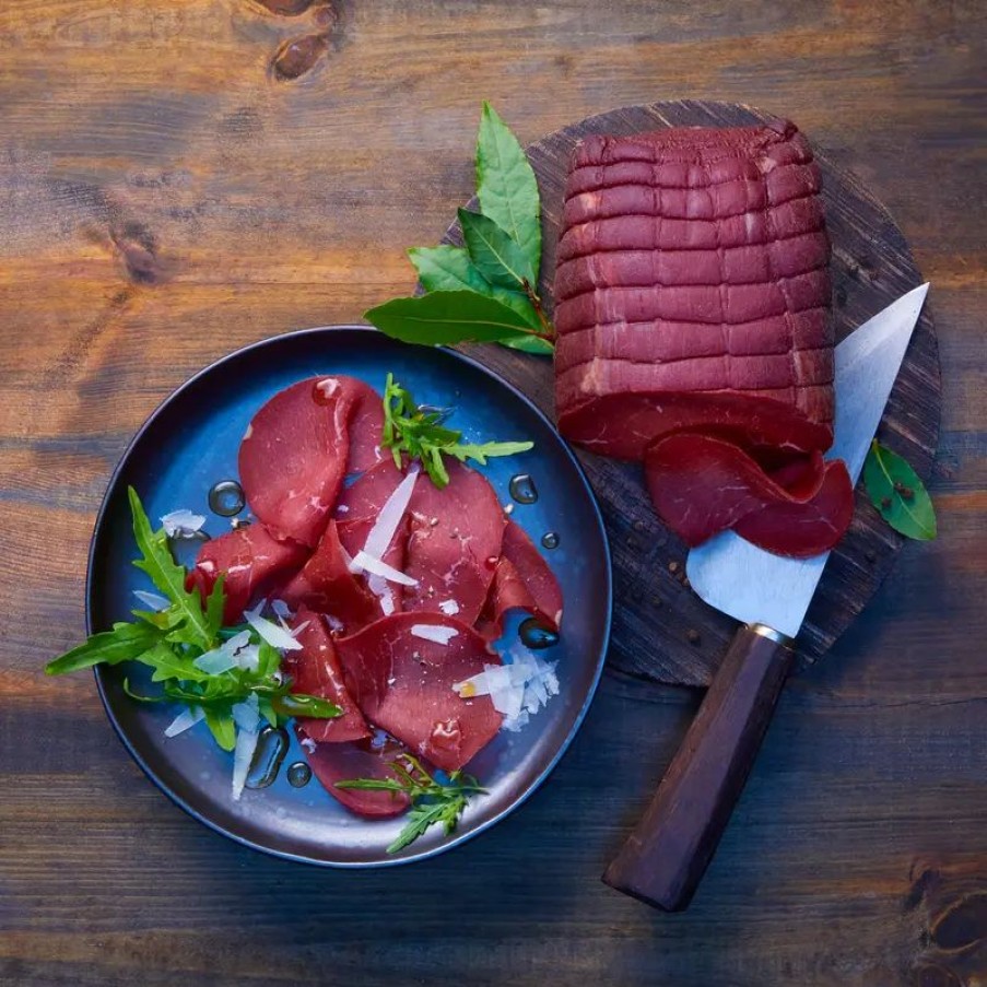 Essen & Trinken Hagen Grote | Bresaola: Luftgetrocknete italienische Rinderschinken-Delikatesse