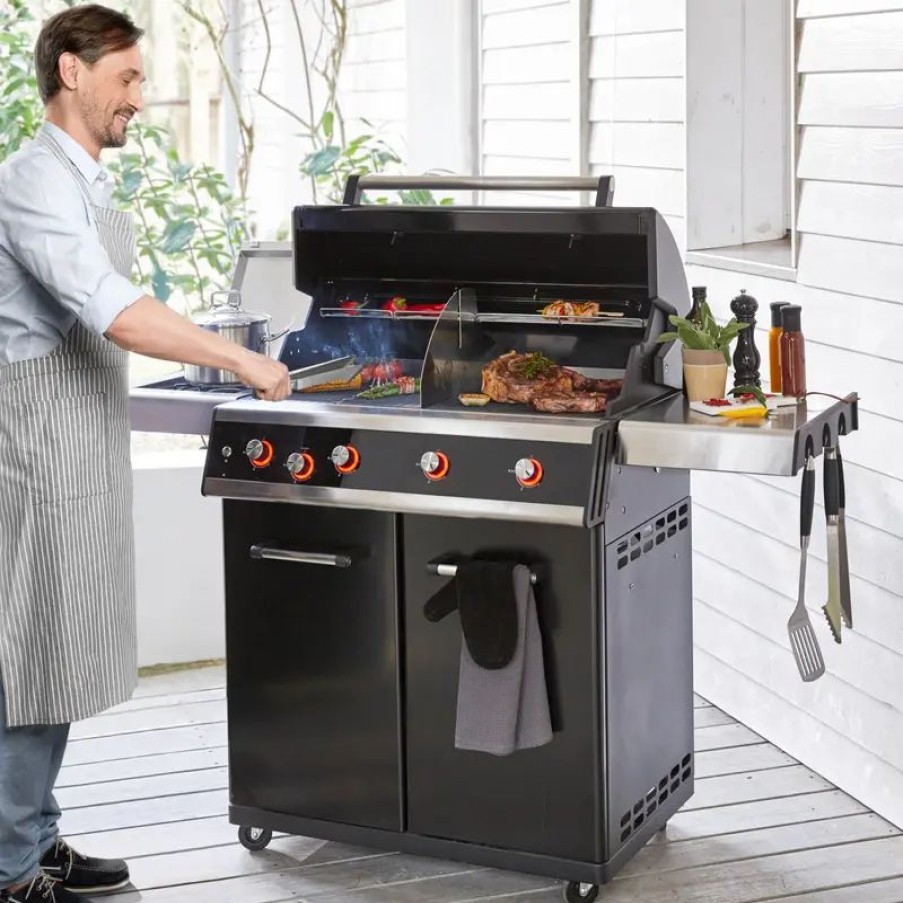 Essen & Trinken Hagen Grote | Patentierter BBQ Gasgrill: Outdoor-Profiküche im XL-Format