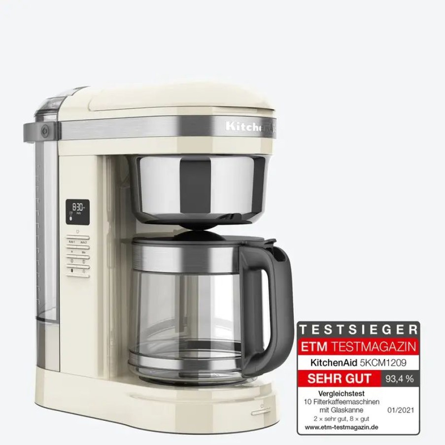 K Chenger Te Hagen Grote | KitchenAid Filter-Kaffeemaschine: Schwallbrühverfahren wie von Hand aufgegossen