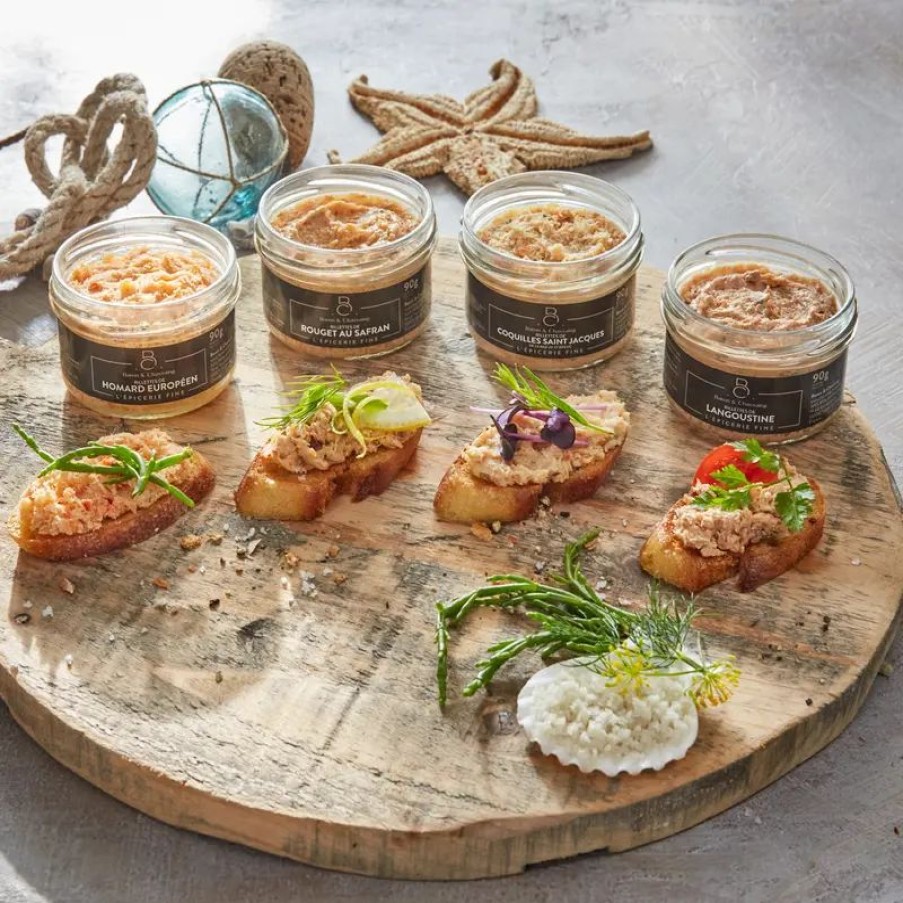 Essen & Trinken Hagen Grote | Bretonische Spezialität: Edelfisch- und Meeresfrüchte-Rillettes, Französische Feinkost, Bretonische Art