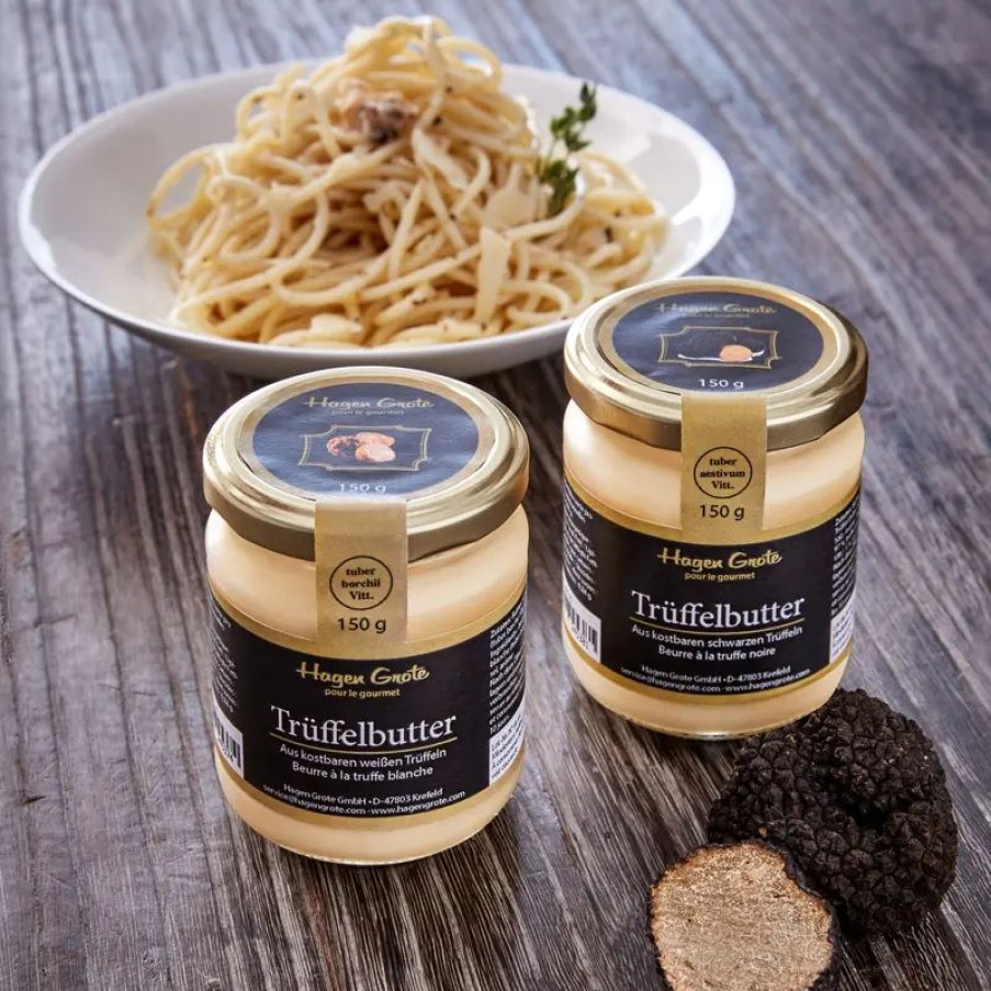 Essen & Trinken Hagen Grote | Überragende Trüffelbutter mit hohem Anteil von weißen Trüffeln