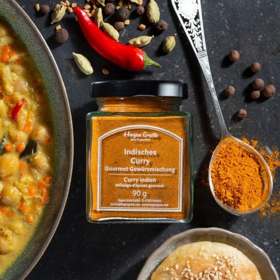 Essen & Trinken Hagen Grote | Gourmet Gewürzmischung Indisch Curry aus Kräutern und Gewürzen weltbester Anbaugebiete