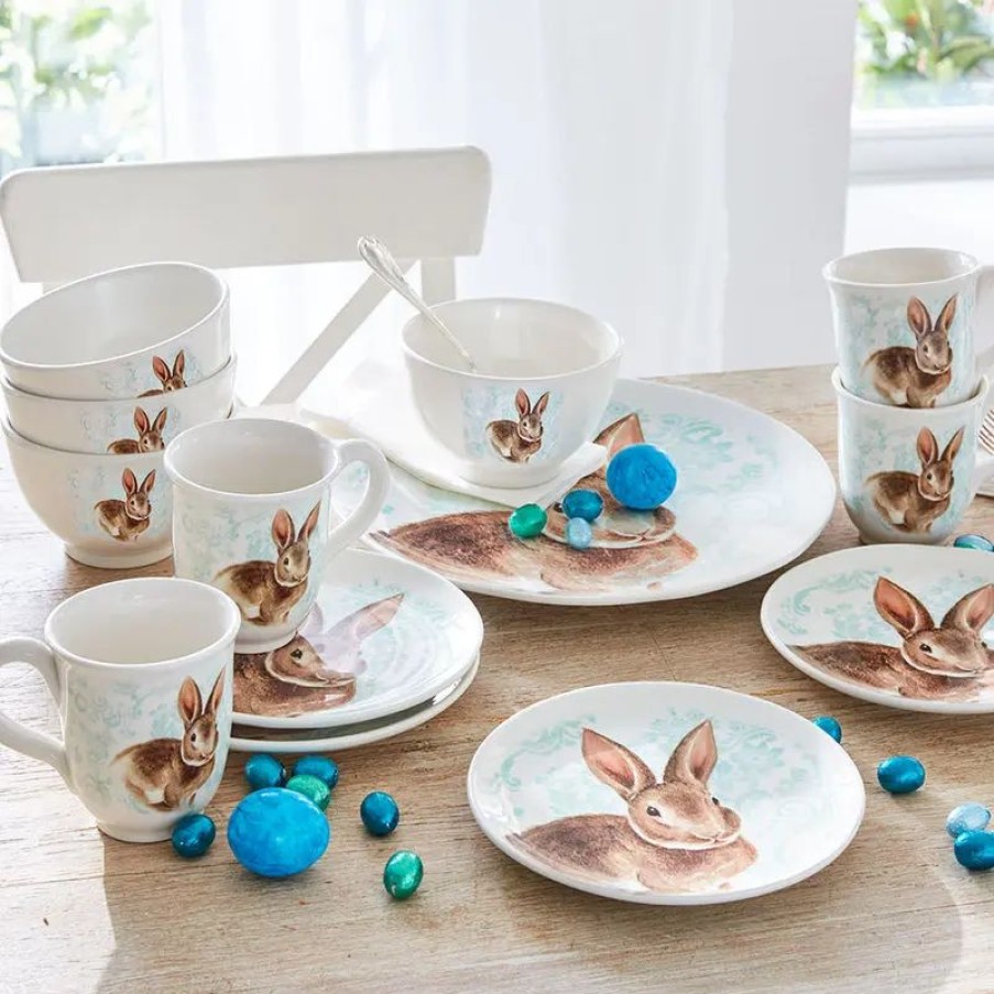 Ostern Hagen Grote | Hübsches Hasengeschirr: Müsli- und Dessertschalen aus italienischer Keramik