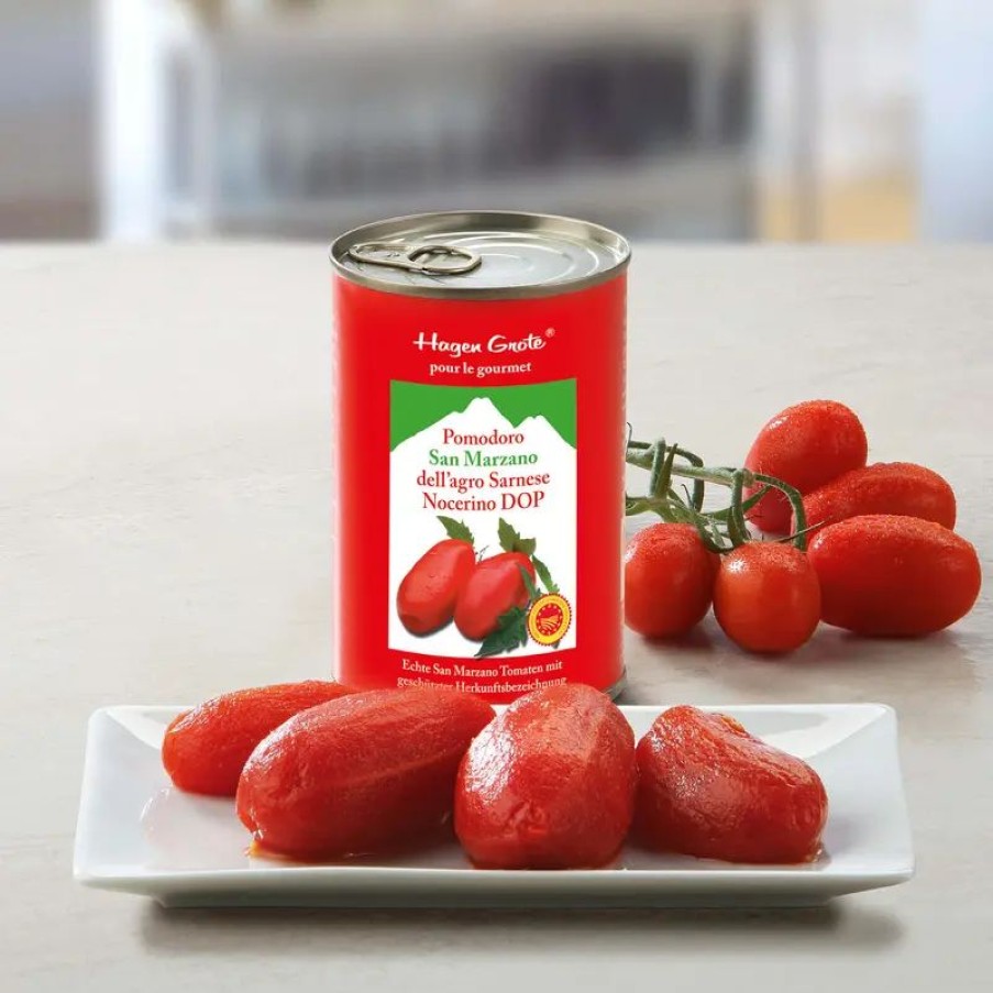 Essen & Trinken Hagen Grote | San Marzano Tomaten in verbeulten Dosen