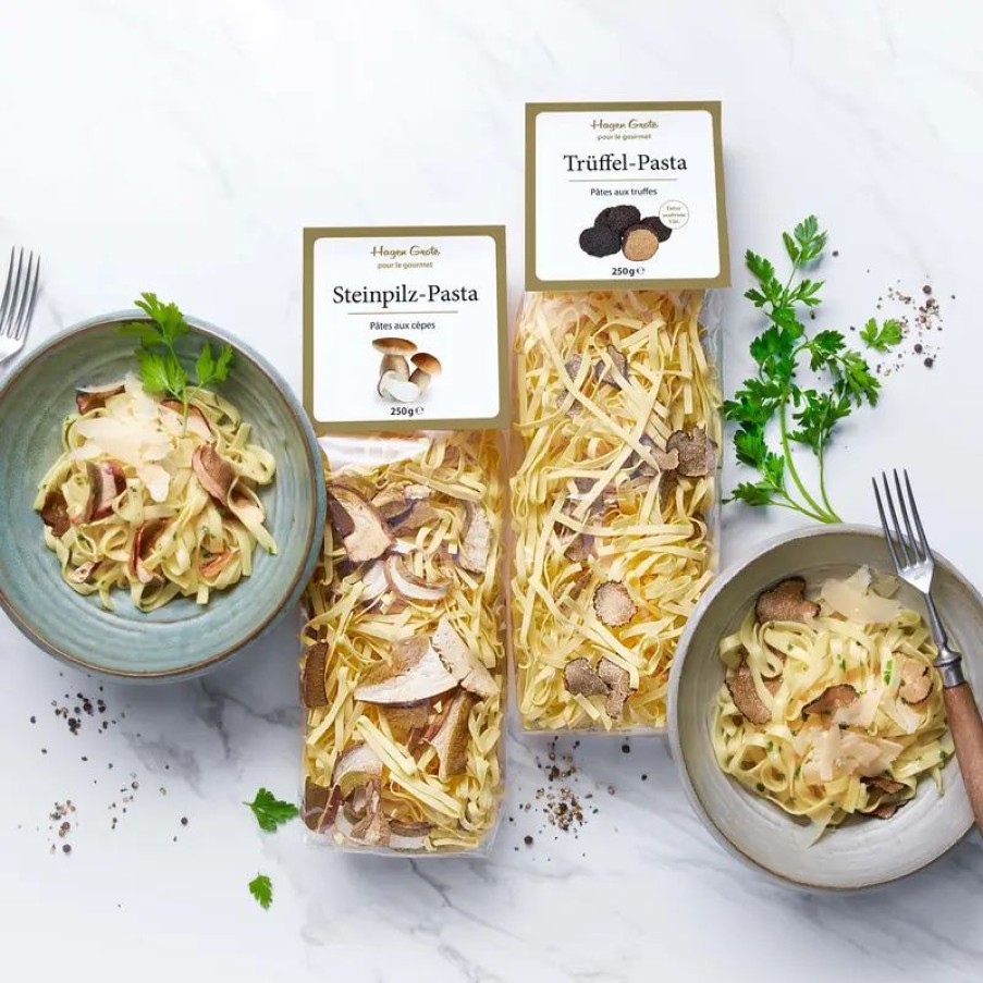 Essen & Trinken Hagen Grote | Aromatische Frischei-Pasta mit Trüffeln, Bronze, Bronzepasta