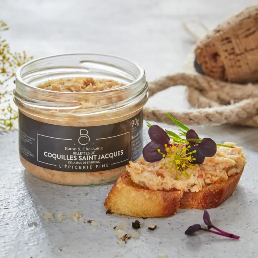 Essen & Trinken Hagen Grote | Bretonische Spezialität: Jakobsmuschel-Rillette, Französische Feinkost, Bretonische Art