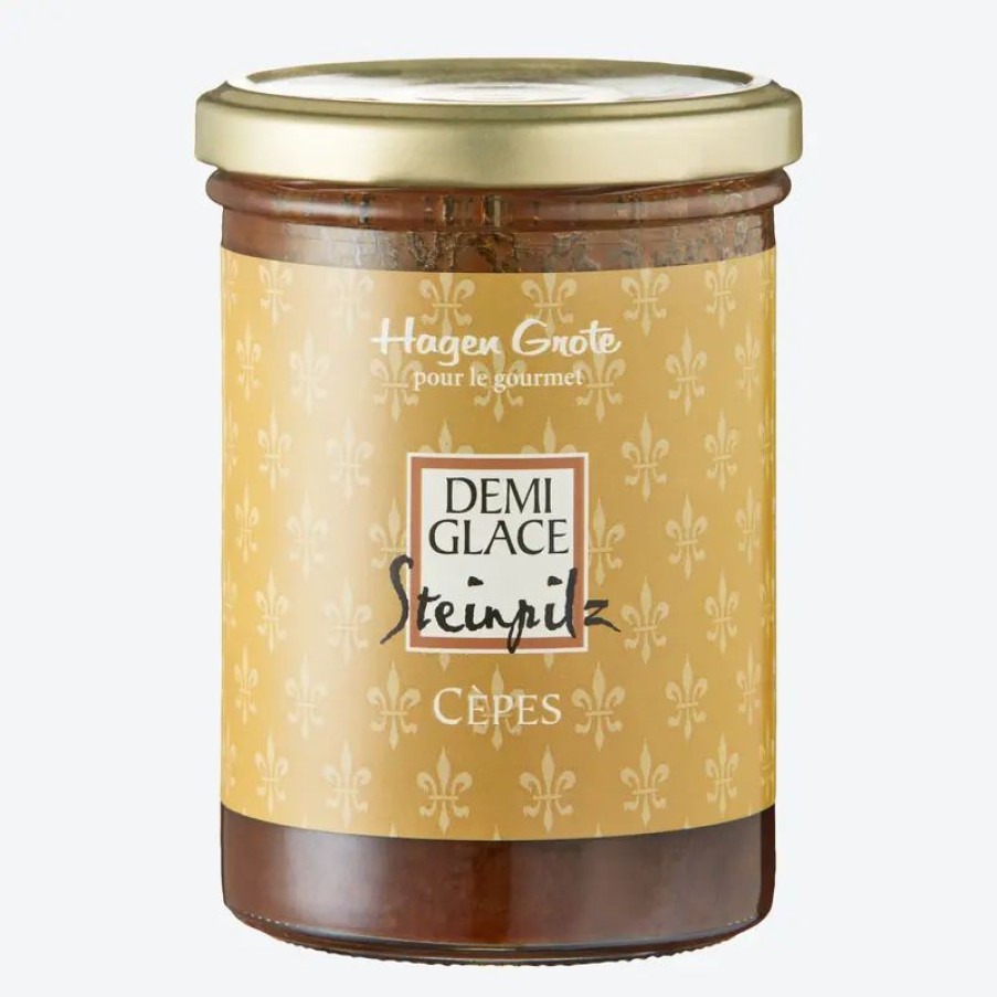 Essen & Trinken Hagen Grote | Steinpilz Demi Glace: Kraftsaucen-Konzentrat aromatisiert Saucen, Suppen, Ragouts