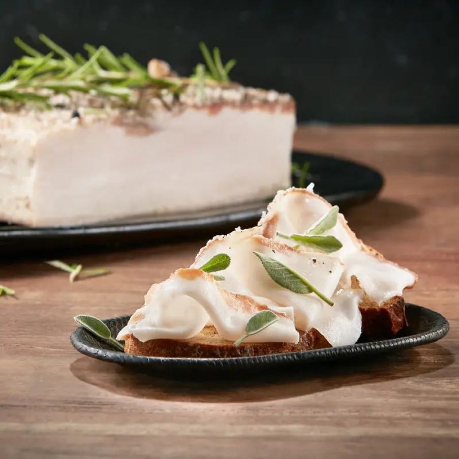 Essen & Trinken Hagen Grote | Original Lardo di Colonnata - einzigartige Speck-Deliatesse geschützter Herkunft