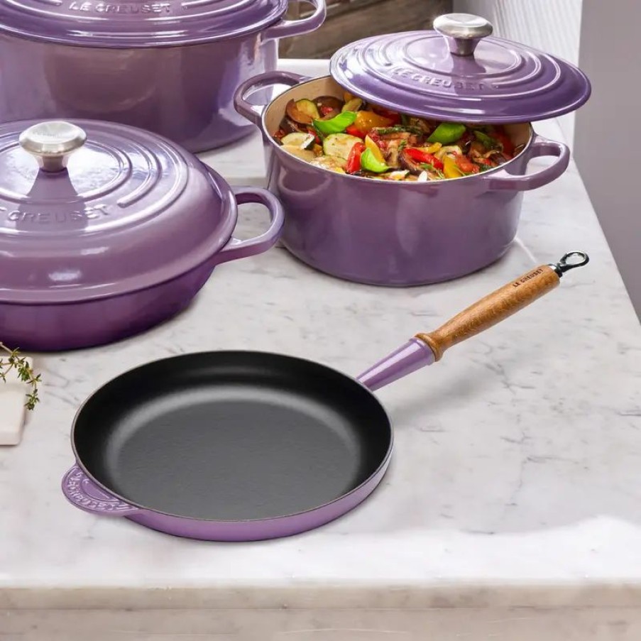 K Chenger Te Hagen Grote | Le Creuset: Bratpfanne aus unverwüstlichem Gusseisen