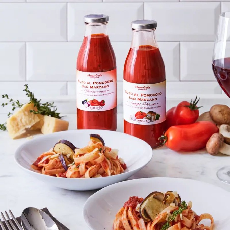 Essen & Trinken Hagen Grote | Original neapolitanische Saucen Spezialität auf San Marzano Tomatenbasis