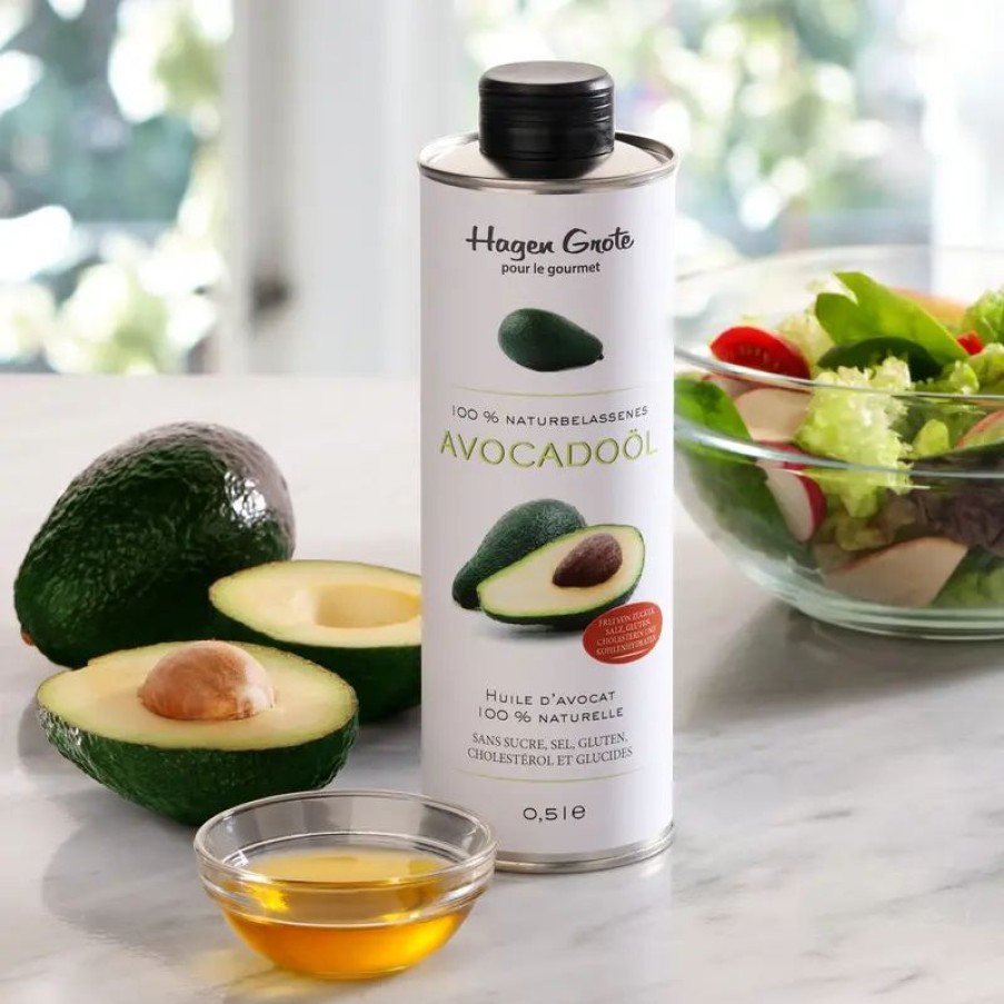 Essen & Trinken Hagen Grote | Reines Avocadoöl - mildaromatisch, über 250 °C hoch erhitzbar